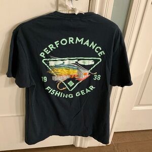Columbia Fishing T - XL 100% Cotton